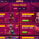 Top bonusy w e-kasynie Joker8