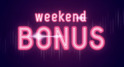 Weekendowy bonus 3 150 zł z 50 darmowymi obrotami