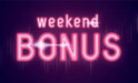 Weekendowy bonus 3 150 zł z 50 darmowymi spinami