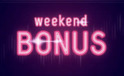 Weekendowy bonus 3 150 zł z dodatkowymi 50FS