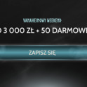 Weekendowy bonus 50% do 3000zł z 50FS w Godz Casino