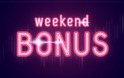 Weekendowy bonus od wpłaty do 3 150 zł z 50 FS