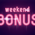 Weekendowy bonus od wpłaty do 3 150 zł z 50 FS