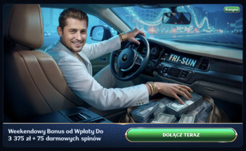 Weekendowy bonus z nagrodami w kasynie Millioner Weekendowy bonus z nagrodami w kasynie Millioner