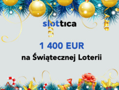 Wspaniała Loteria świąteczna z bonusami w kasynie Slottica