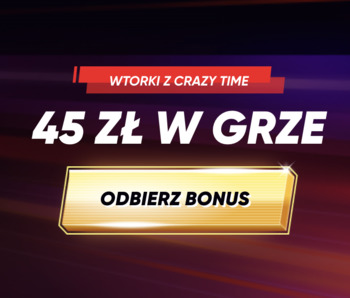 Wtorki z bonusem w Crazy Time w kasynie online quickwin