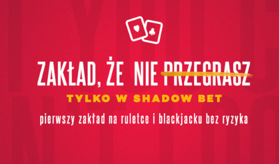 Zakład bez ryzyka w ruletka online i blackjack w ShadowBet