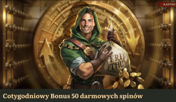 Zgarnij 50 spinów w kasynie