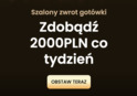 Zwrot gotówki do  2250 PLN co tydzień z Goldspin